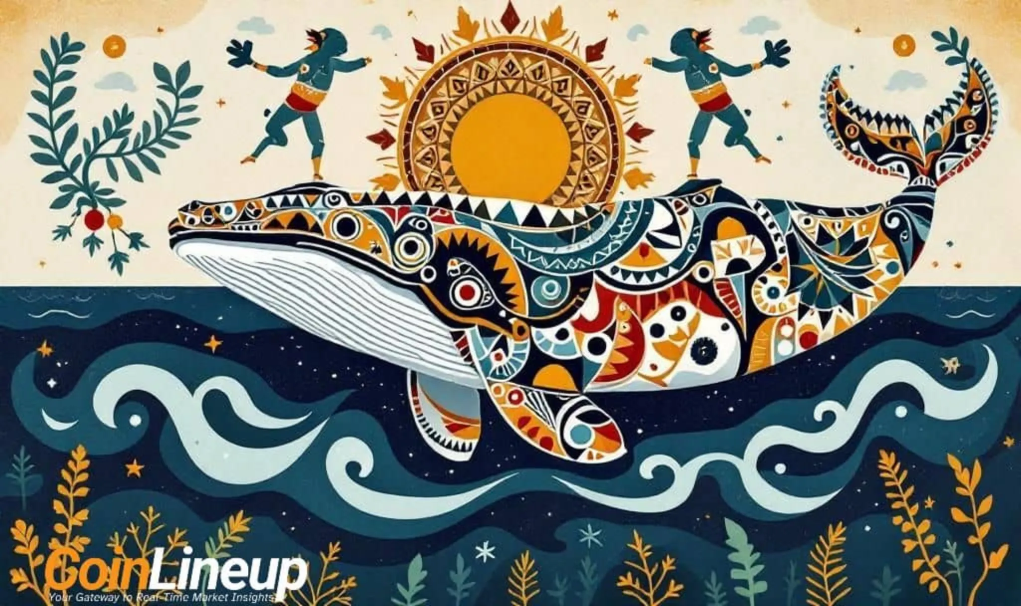 Artistic illustration representing whale 0xfb7 accumulating 20,013 ETH through FalconX amid growing Ethereum market activity