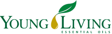 Young Living Essential Oils logo representing natural wellness, plant-based oils, and holistic lifestyle products