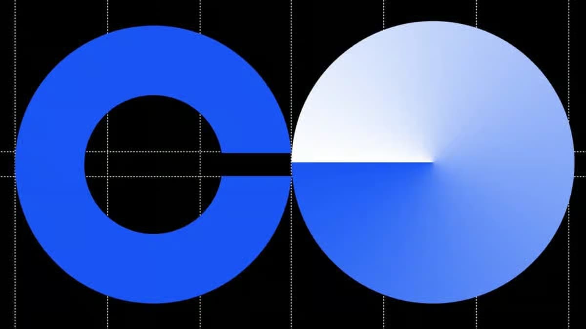 Geometric design showing a blue torus ring and a radial gradient semicircle side by side on a black grid background