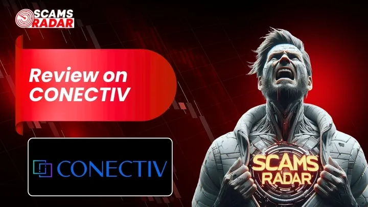 Conectiv Review banner by Scams Radar showing investigation graphic and Conectiv logo
