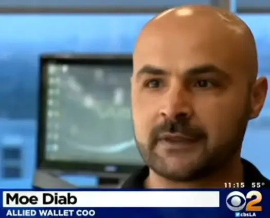 Moe Diab, former Allied Wallet COO, appearing in interview amid indictment dismissal news