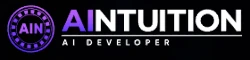 AI Intuition AI Developer logo with modern purple and black design representing artificial intelligence development services