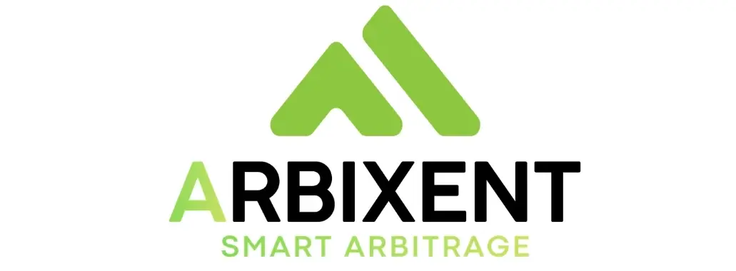 Arbixent smart arbitrage logo representing crypto trading and automated arbitrage investment platform