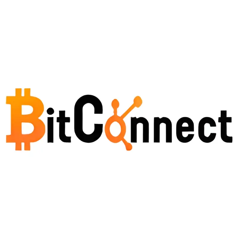 BitConnect logo related to the extortion case background and crypto scam investigation