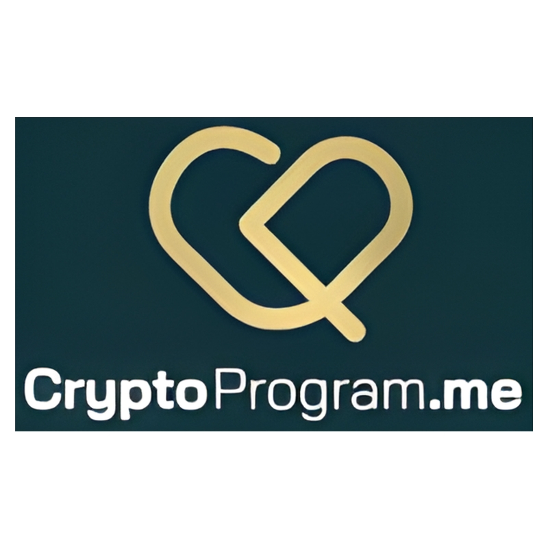 CryptoProgram.me logo with gold CP design and modern text.Zimbardi Fine