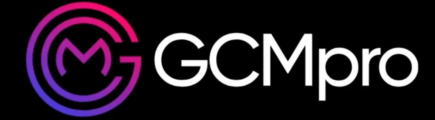 GCM Pro logo displayed in a review analyzing the GCM Pro trading platform and potential scam risks.