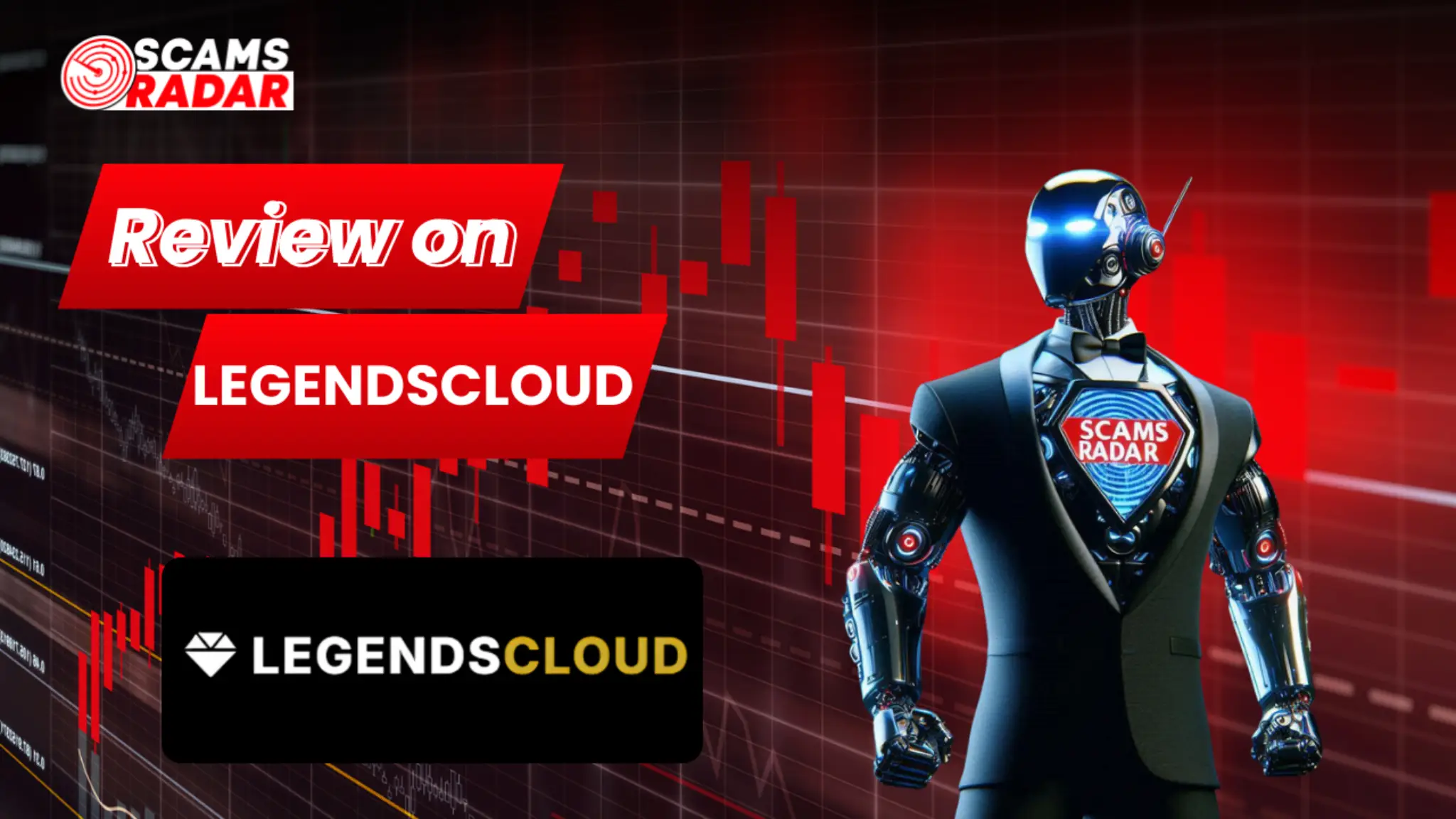 LegendsCloud review image highlighting scam analysis and investment risk warnings.