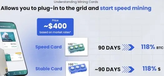 Mining Race mining card investment offering promising 118 percent returns in 90 days linked to IconX scheme