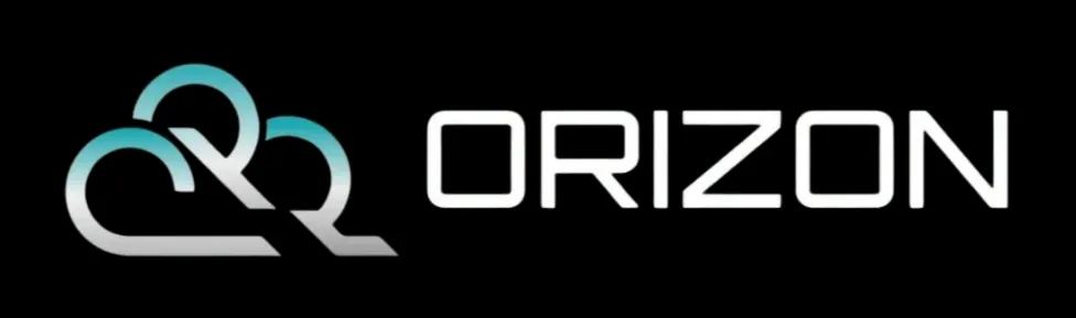 Orizon review official platform logo with modern blockchain and AI branding design