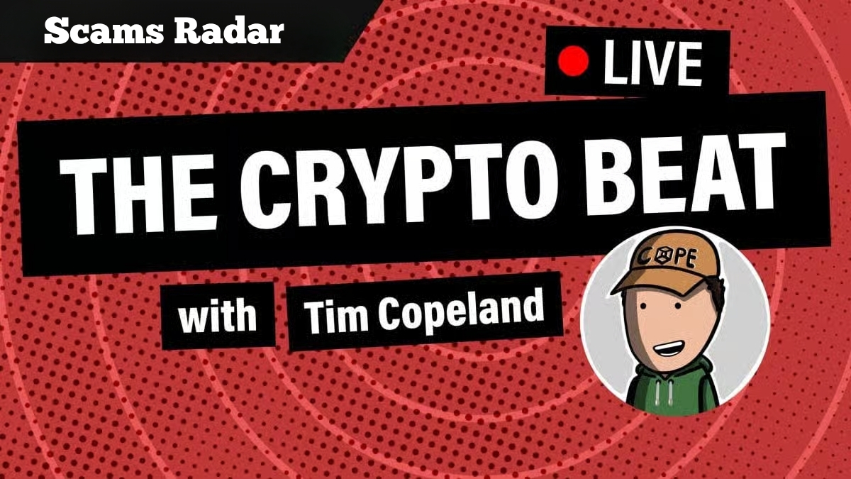 Discussion on AI agents in smart contract development and AgentFi trends during a crypto podcast session."