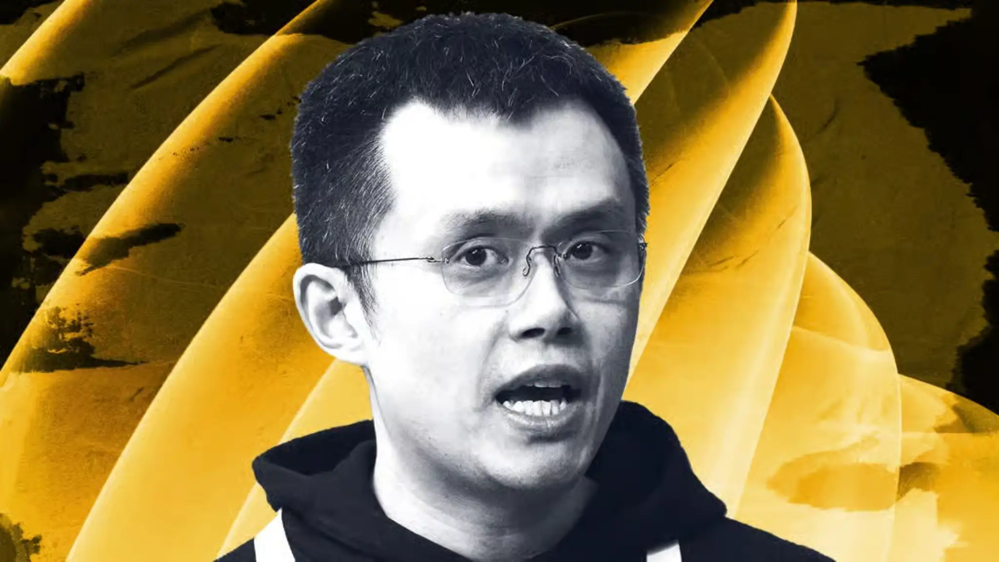 Changpeng Zhao CZ Binance founder speaking during ongoing crypto controversy and regulatory debate