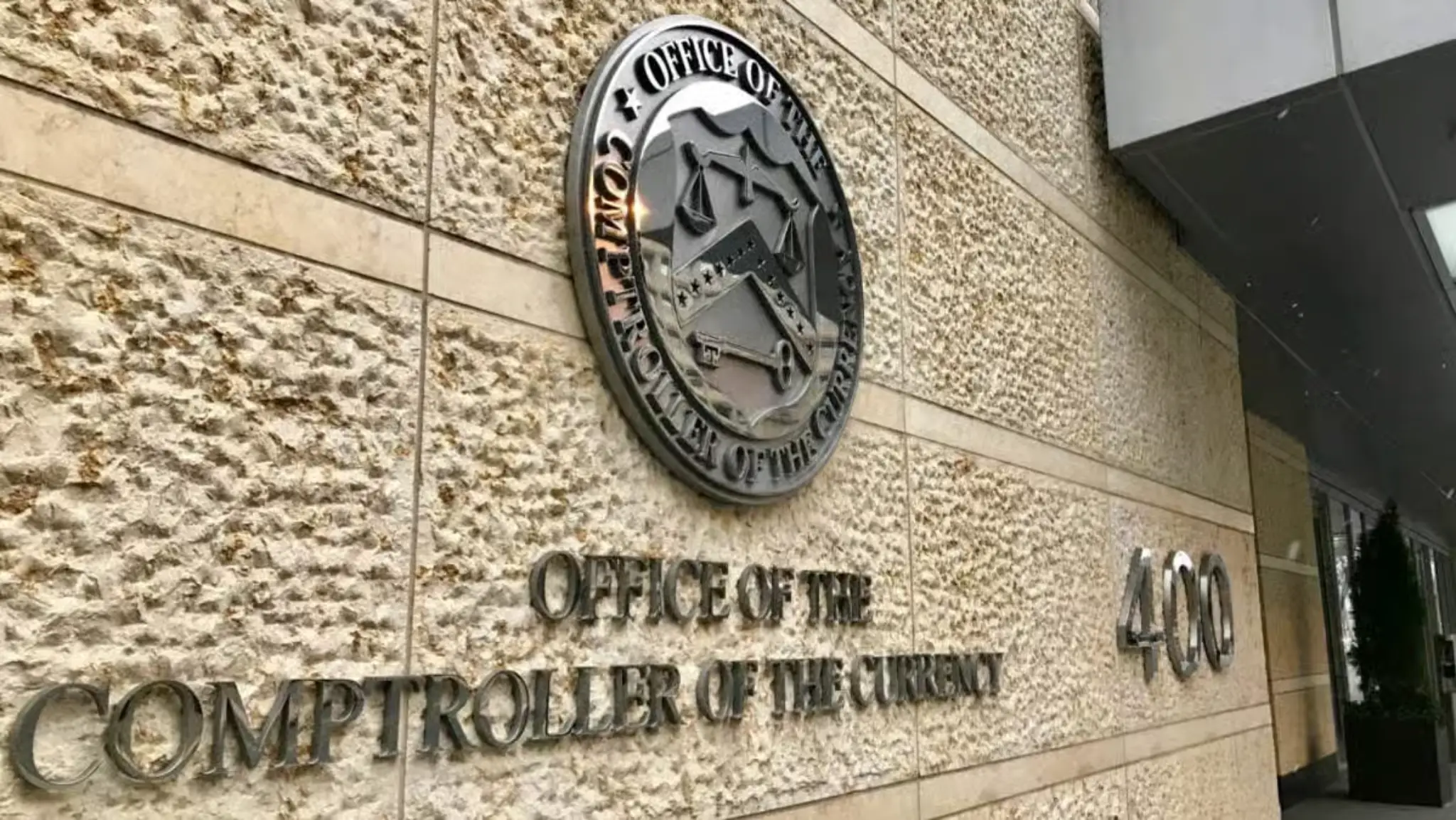 Office of the Comptroller of the Currency building as EDX Markets applies for OCC bank charter