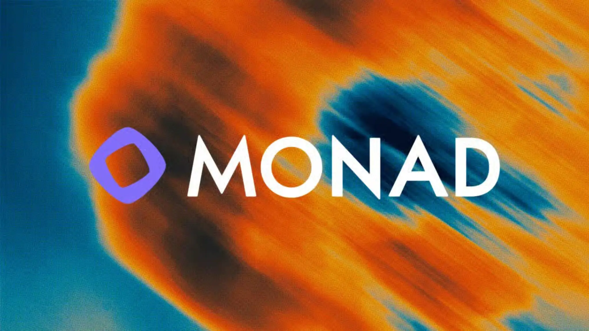 Monad blockchain logo representing TVL growth milestone and DeFi activity