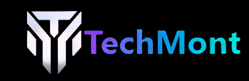 TechMont logo showcasing a modern design for a cryptocurrency investment platform