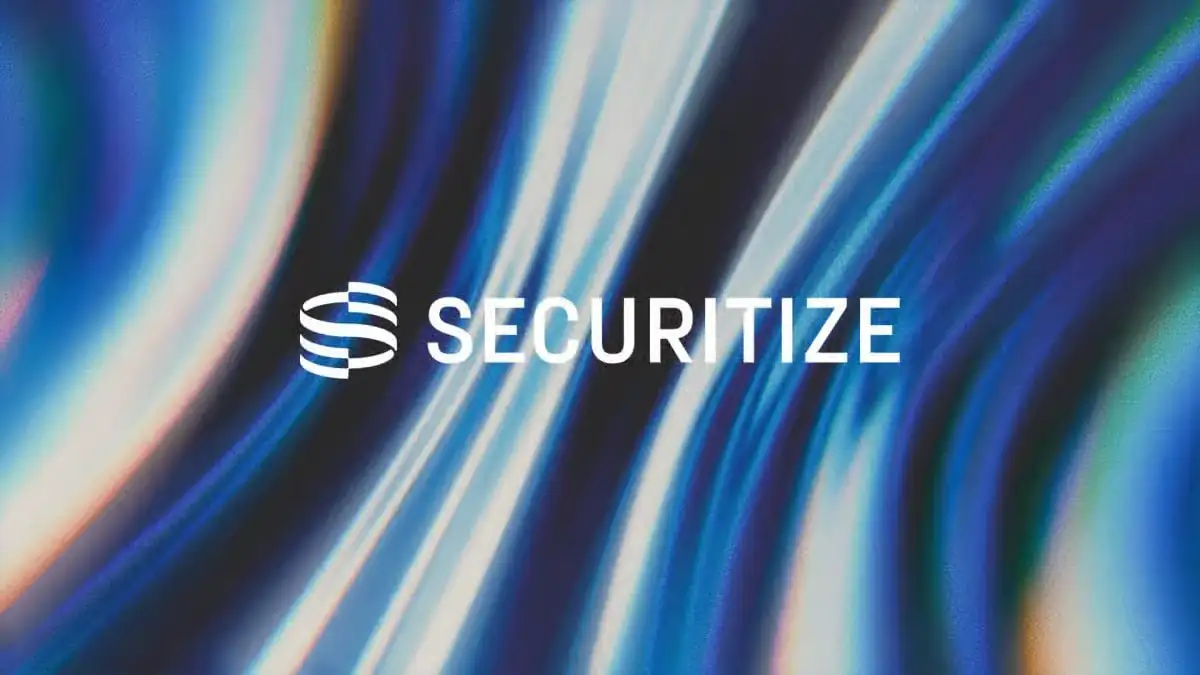 Securitize logo representing tokenization of securities platform enabling digital asset issuance and blockchain-based financial infrastructure