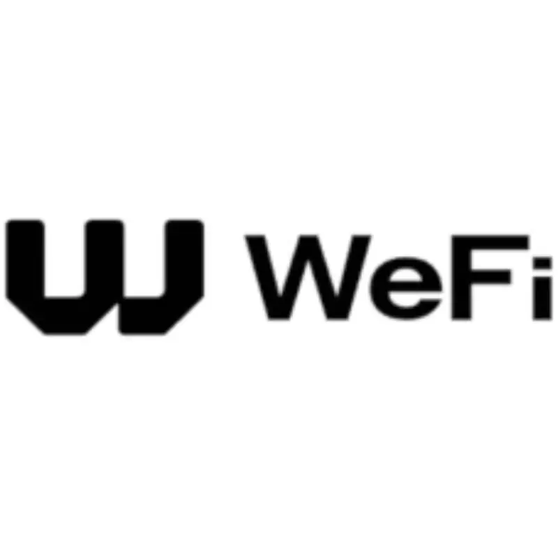 WeFi logo representing Ponzi scheme allegations and legal threat against crypto critic