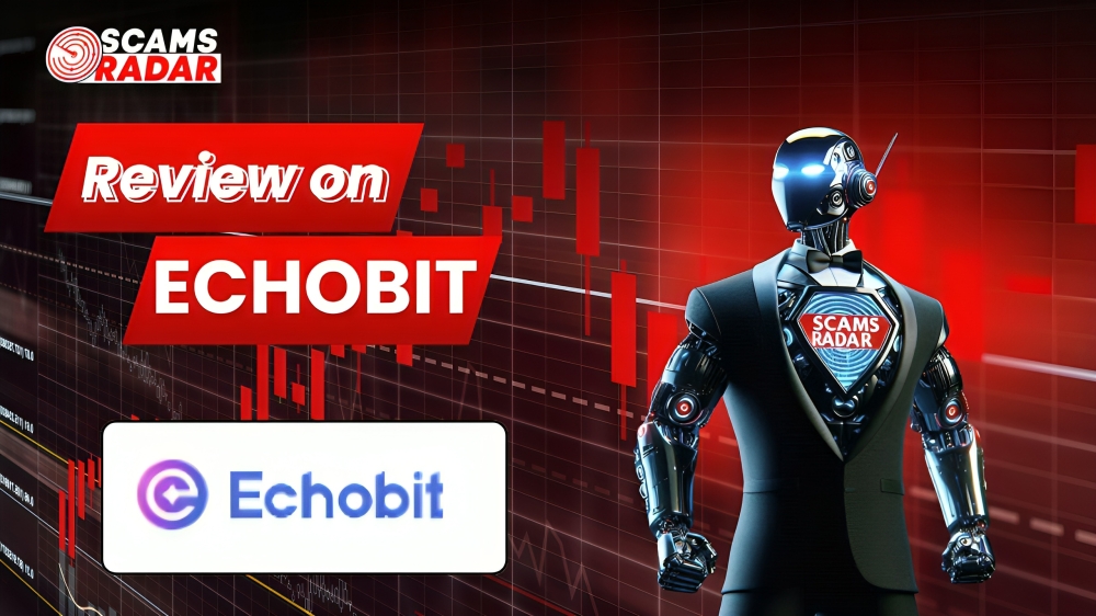 Detailed review and scam analysis of the Echobit platform featuring Scams Radar.