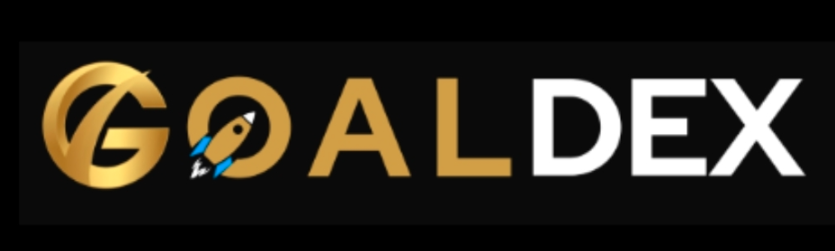 Goaldex official logo featuring a golden rocket icon for cryptocurrency exchange services.