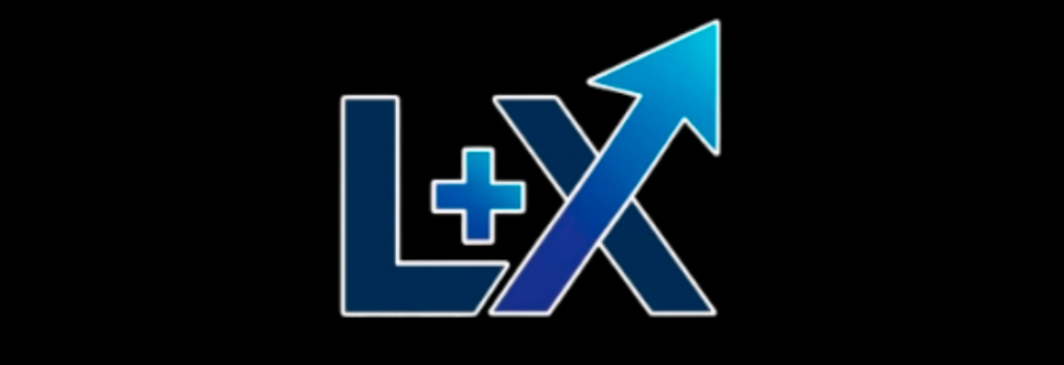 Official blue and white logo of the Lantorix platform featuring an upward arrow, used for forensic analysis on Scams Radar.