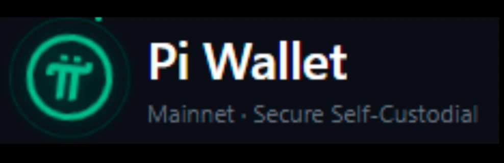Pi Wallet Review image showing a secure self-custodial mainnet wallet interface with Pi Network branding.