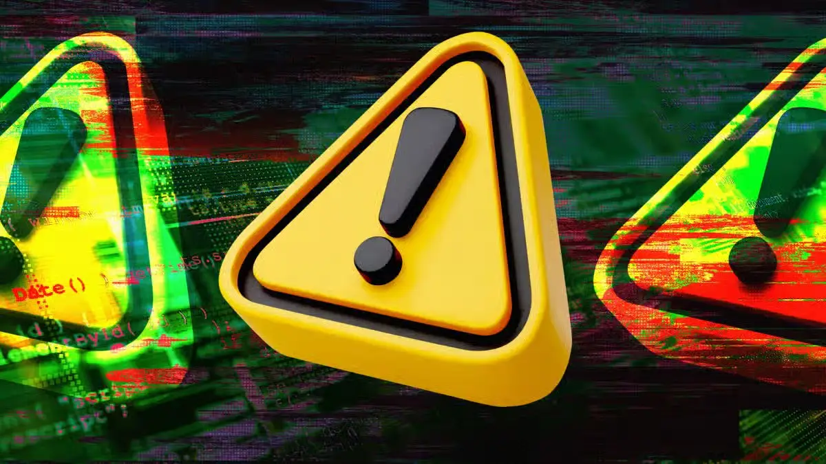 Warning symbol representing the Verus-Ethereum Bridge exploit and DeFi security breach