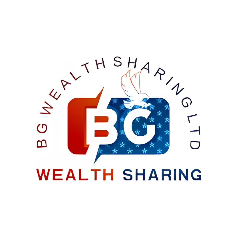 BG Wealth Sharing company logo associated with a Utah securities fraud investigation and cease and desist order