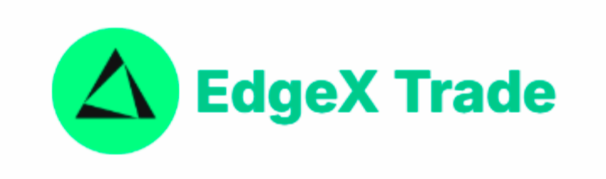 EdgeX Trade logo featuring a green triangular icon and EdgeX Trade text on a light background.