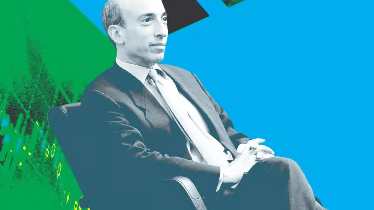 Former SEC Chair Gary Gensler discussing regulatory authority and sports betting market oversight