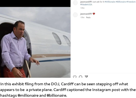 While living in Ireland, Cardiff remained active on social media, posting photos of luxury cars, ski vacations, golf outings, and expensive watches despite being a wanted fugitive. His recent arrest marks a major development in the ongoing fraud case. U.S. authorities are now expected to pursue his extradition so he can stand trial on the outstanding criminal charges related to RengaLife and Redwood Scientific Technologies.