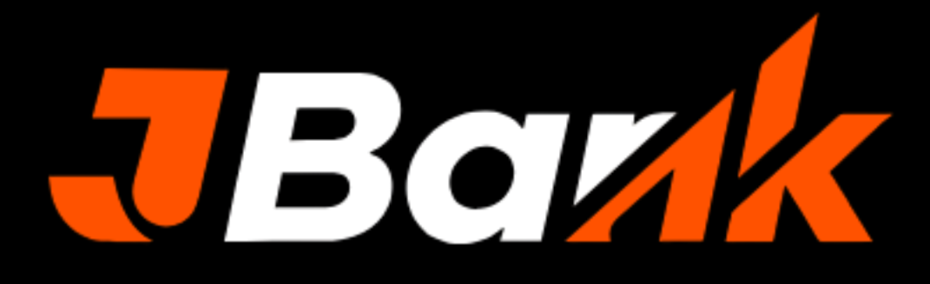 JBank logo in orange and white representing secure online banking and digital financial services