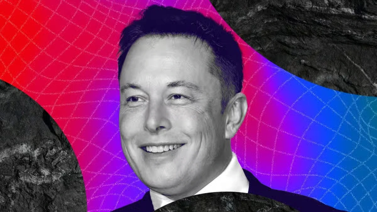 Elon Musk featured in a graphic related to Tokenized SpaceX IPO allocation cancellations caused by a share shortage