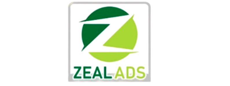 Zealads logo used in the Zealads Review highlighting the platform's brand identity.