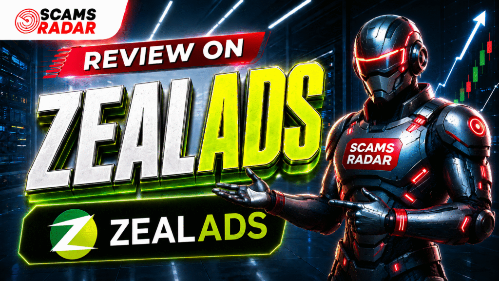Zealads Review 2026 – Scam or Legit? Complete Investigation