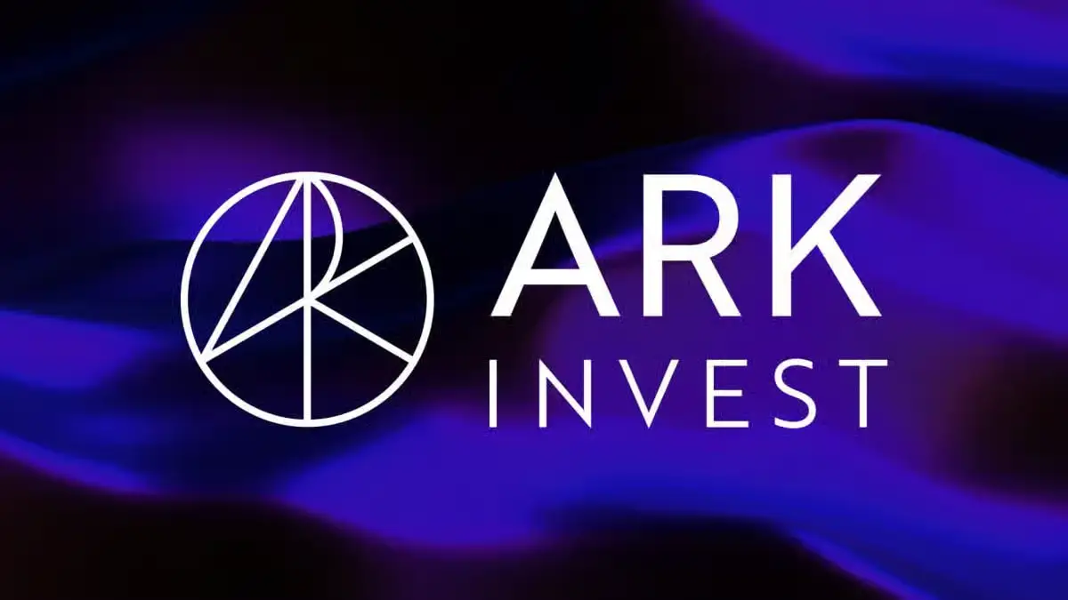 Ark Invest logo representing its $14 million investment in Circle shares and reduced Robinhood holdings.