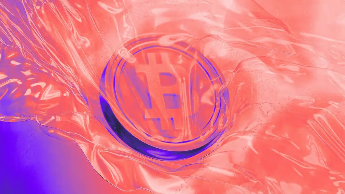 Modern Bitcoin cryptocurrency illustration featuring a stylized Bitcoin coin on a vibrant abstract background, representing digital currency, blockchain technology, and crypto investing.