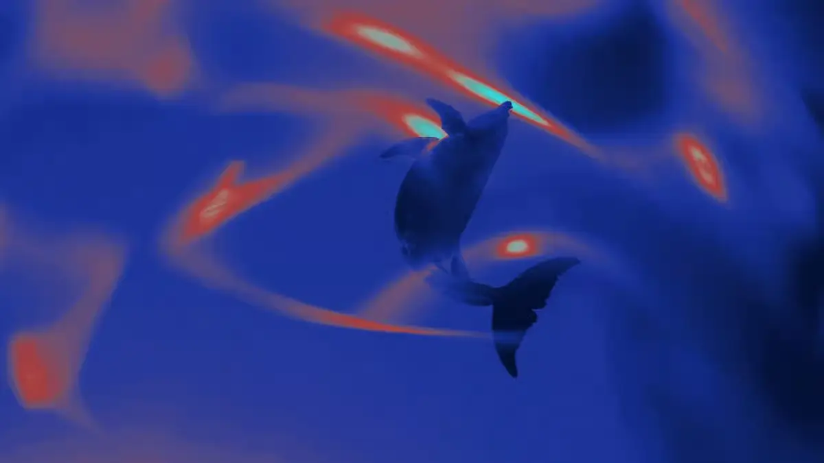 Whale silhouette representing a Bitcoin whale transferring $188 million in BTC after nearly eight years.