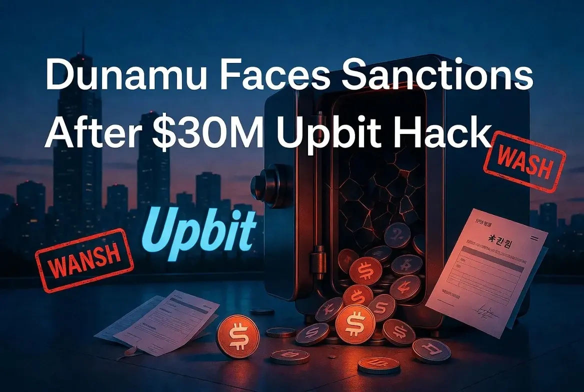 South Korea FSS starts sanction process against Dunamu and Upbit after $30 million crypto hack in November