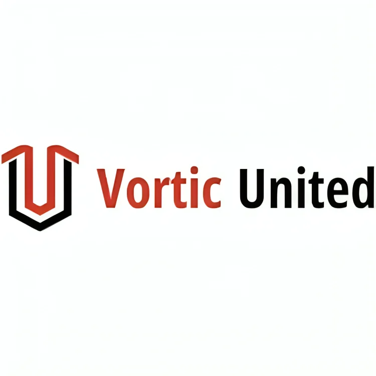 alt="Vortic United logo - Crypto MLM company associated with Jensen Robles (Rene Schwarze)"