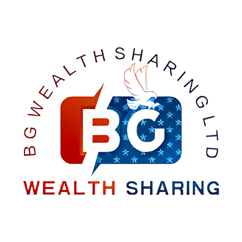 The official logo of BG Wealth Sharing Ltd, analyzed in this investment platform review.