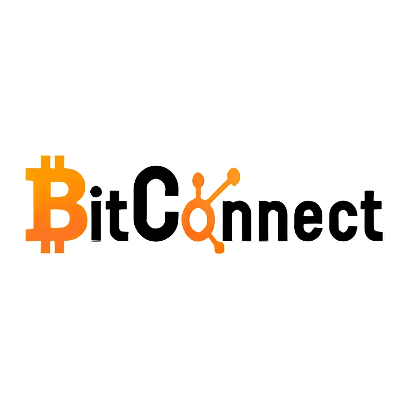 BitConnect logo in orange and black