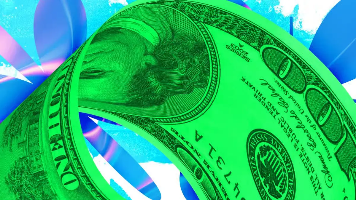 Digital dollar tokenization and real world assets illustration