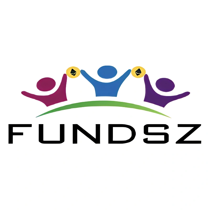 FUNDSZ logo with colorful people icon