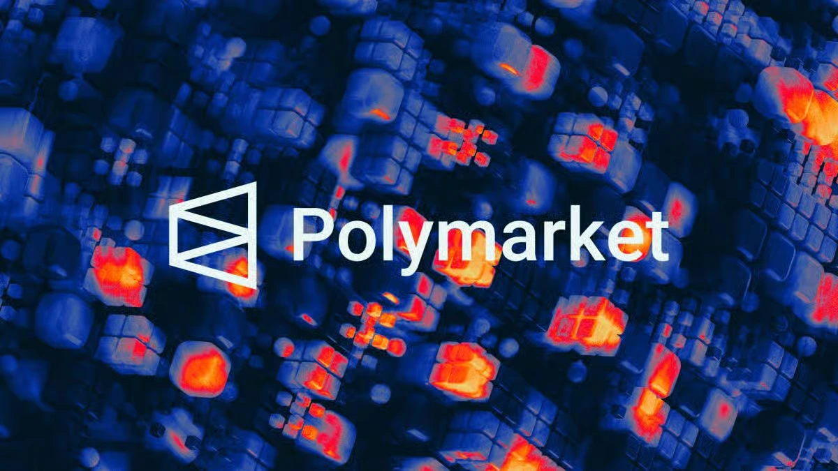 Polymarket prediction market platform logo and interface