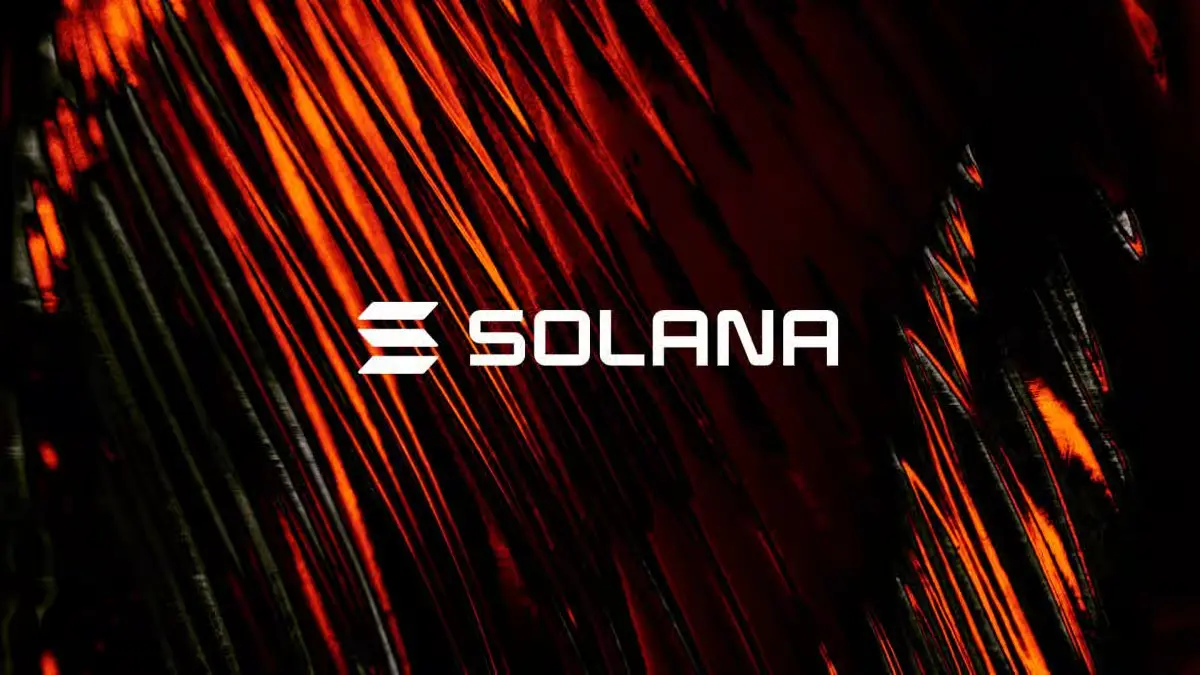 Solana cryptocurrency market and digital asset visualization