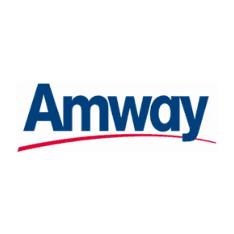 Amway logo representing the global direct selling and multi-level marketing company Amway