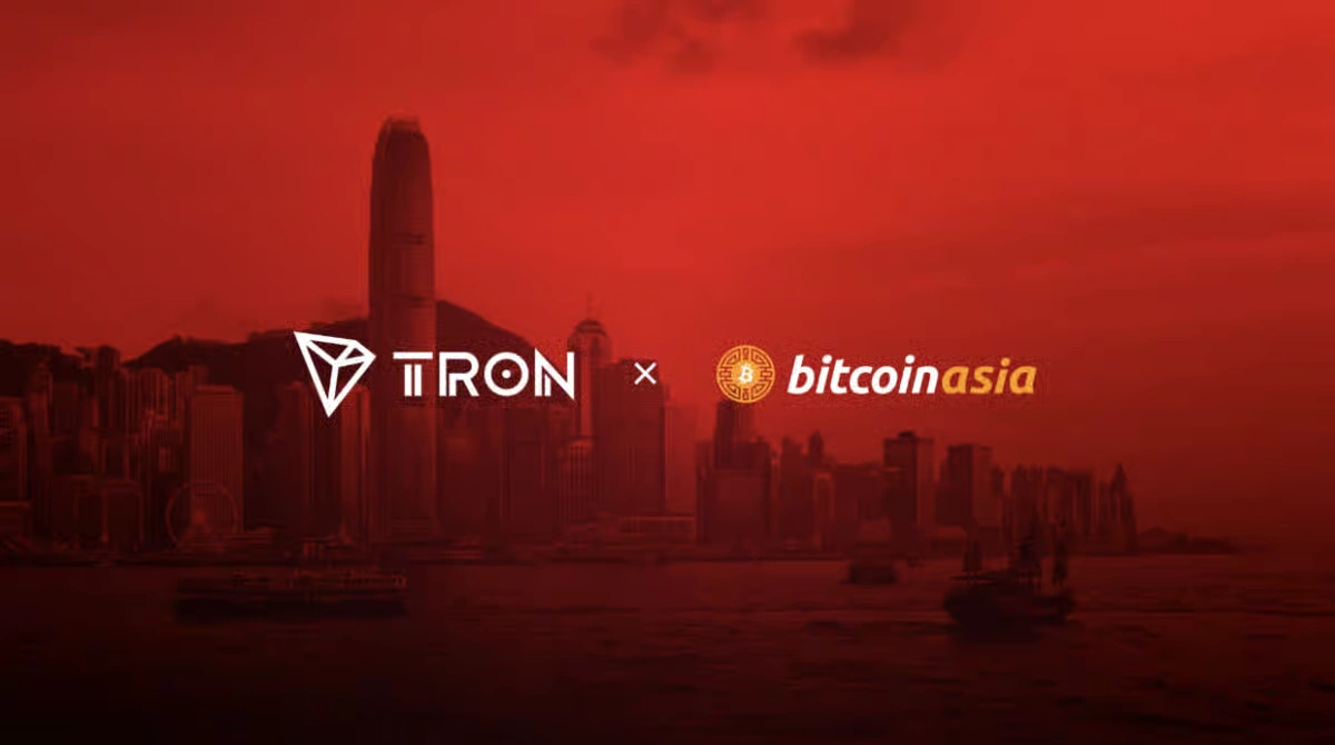 TRON and Bitcoin Asia partnership in Hong Kong